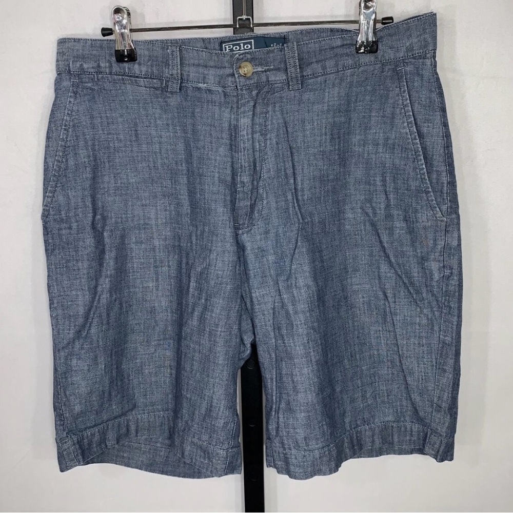 Polo Ralph Lauren Men’s Prospect Shorts Chambray size 34 - Picture 3 of 10